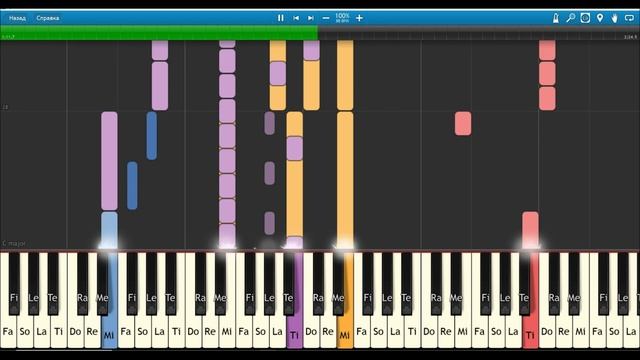 Прекрасное далёко - Synthesia