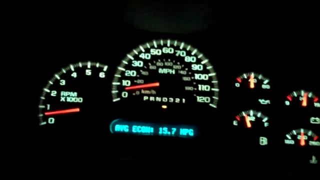 07 gmc sierra launch 0-60