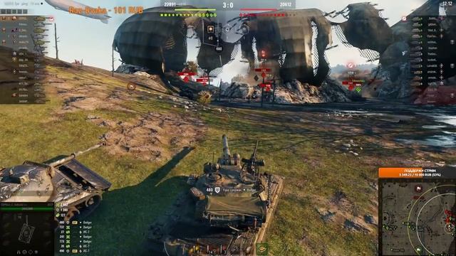 60TP Lewandowskiego- КАРТА Редшир🎄 8К УРОНА 5 ФРАГОВ Знак классности «Мастер» В World of Tanks