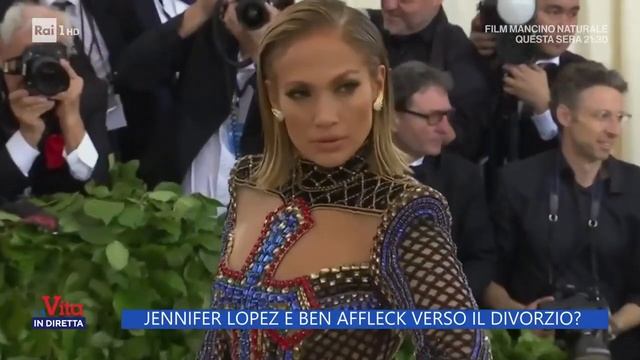 Jennifer Lopez e Ben Affleck verso il divorzio? - La Vita in diretta 29/05/2024