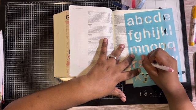 Bible Journaling on Focus Scriptures - “Invest”