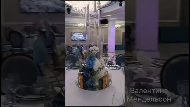 Свадебное оформление ресторана.