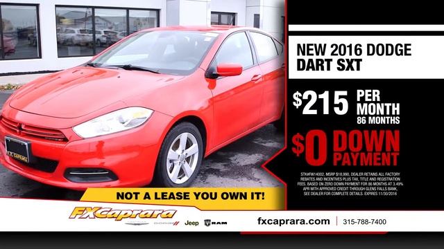 FX Caprara Dodge Chrysler Jeep "Everyday is Black Friday" (11/2016)