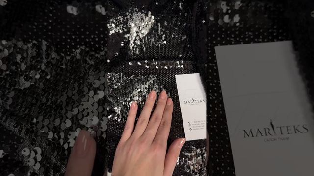 Двусторонние пайетки на сетке. Цвет чёрный/серебро