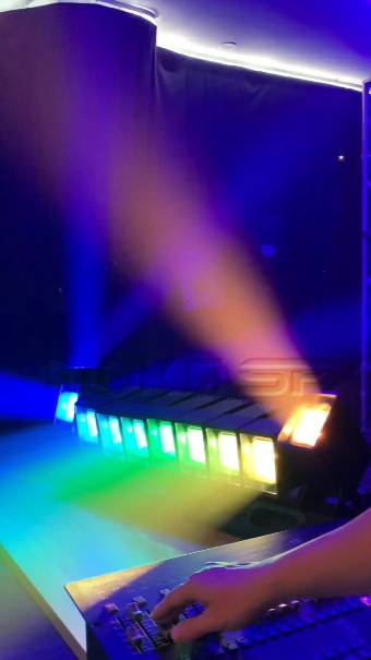Мобильный прожектор с полосой света 12x60 Вт на светодиодах🤗🤗 (Beam Wash Bar Moving Head Light).