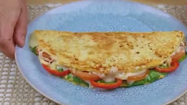 Вкусный, быстрый завтрак на скорую руку! Рецепт завтрака!