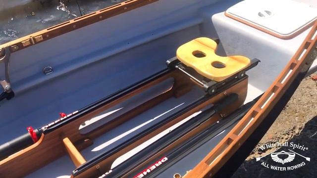 Classic Whitehall Spirit®17 Double Slide Seat Sculling Rowboat