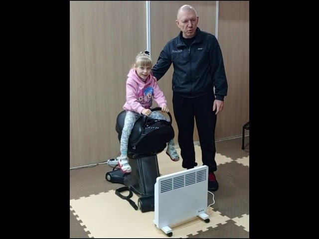 Занятие на позитиве: учимся двигаться вместе.  # дцп #занятие #афк