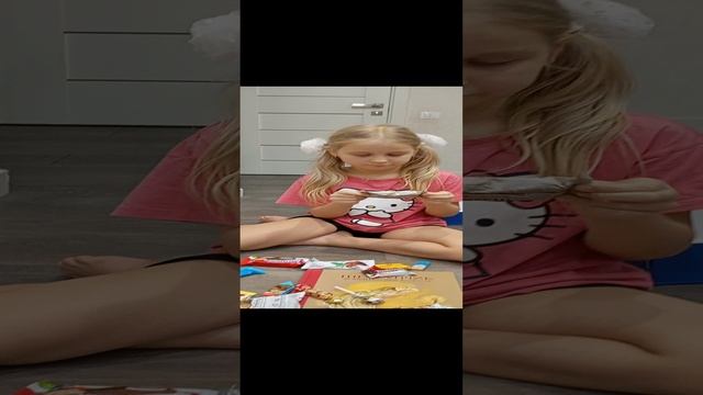 распаковка новогоднего бокса