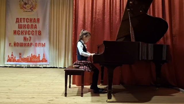Лебедева Софья фортепиано  В. Гиллок "Фламенко"