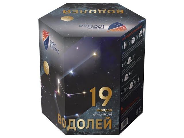 Батарея салютов PKU108 Водолей