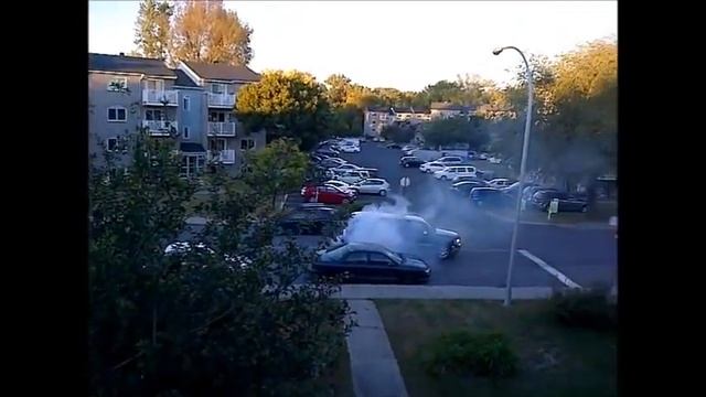 Burnout GMC Sierra 2001 / Chevrolet Tracker 2001 (Québec)