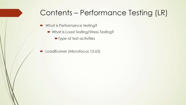 LoadRunner Performance Testing Tutorial Series Part 1