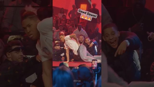 The Crown making the competition spicy @RedBullDance #redbulldanceyourstyle