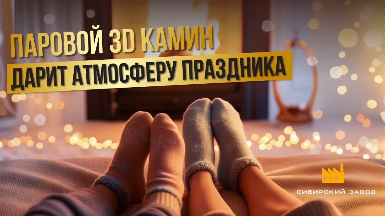 Ищете новогодний подарок? Мы уже нашли! Это паровой 3D камин