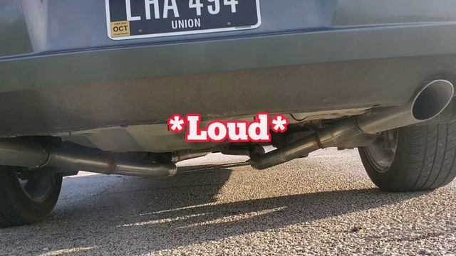 Chrysler 300C 5.7 Straight pipe with cats exhaust