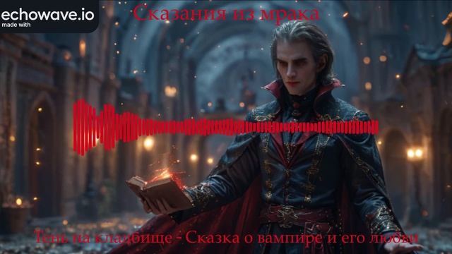 Тень на кладбище - Сказка о вампире и его любви (AI)