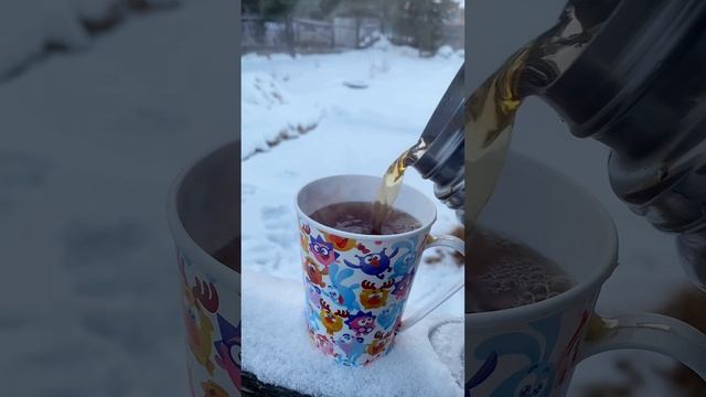 Атмосферный ролик с поездки на дачу ❄️