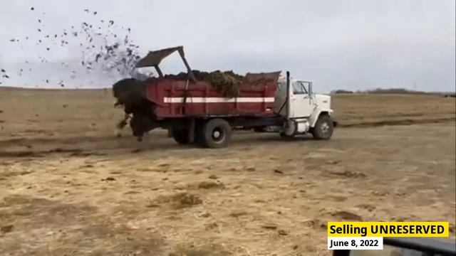 GMC Brigadier S/A Manure Truck Selling UNRESERVED June 8, 2022!