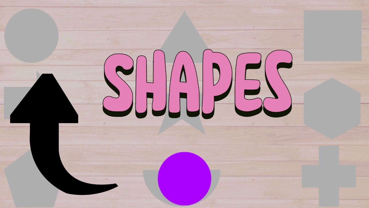 Colours and  Shapes for toddlers. Learning English #kidsvideo #toddlers