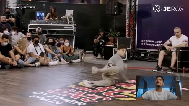 Lil hammer vs chino / Redbull bc one Cypher Spain / Reaccion #dance