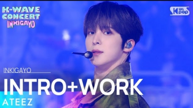 ATEEZ "WORK" INKIGAYO 240609