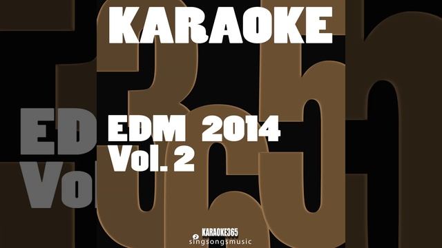 Turn Back Time (In the Style of Sub Focus) (Karaoke Instrumental Version)