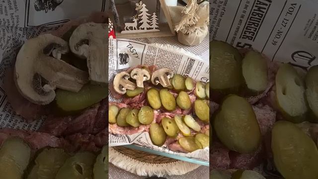 Пикантная свинина в духовке на праздник 🎉🎊🎁