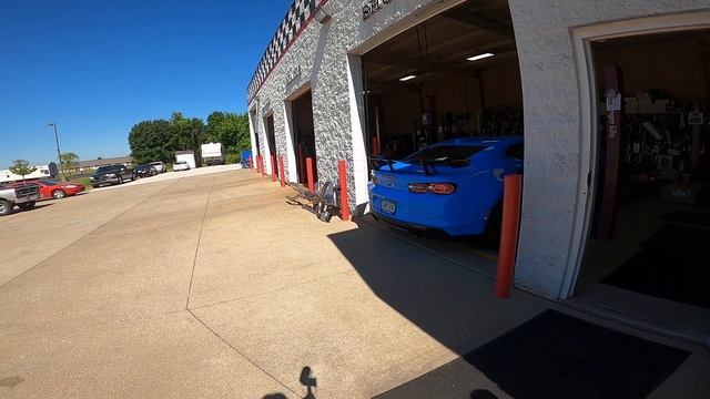 Rapid blue camaro zl1 1le corsa extreme + first startup after install.Headphone warning!!