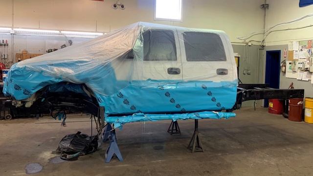 Duramax solid axle swap time-laps