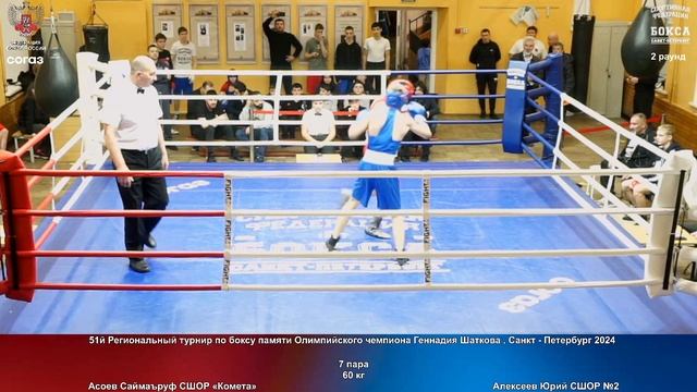 7 60 кг Асоев Саймаъруф СШОР «Комета» Алексеев Юрий СШОР №2