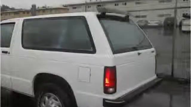 1991 GMC S15 Jimmy Used Cars San Leandro CA