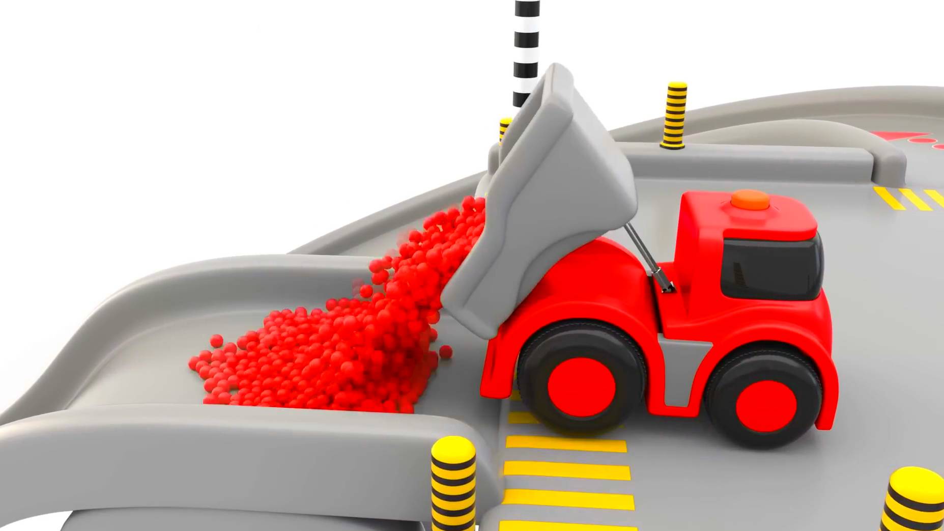 РАЗВИВАЮЩИЕ МУЛЬТИКИ УЧИМ ЦВЕТА МУЛЬТИКИ ПРО МАШИНКИ С РАЗНОЦВЕТНЫМИ ШАРИКАМИ