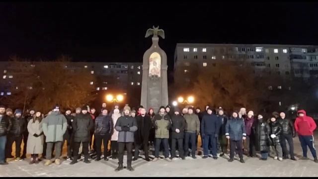 Оренбургские активисты в поддержку Бастрыкина и Колокольцева