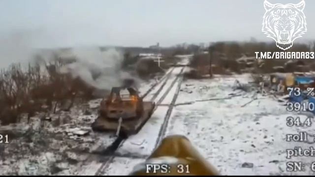 Уничтожение танка Leopard 2 Всу 🇷🇺💥👊