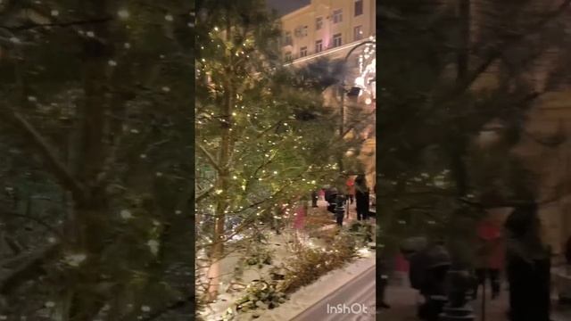 Как украшают Москву к Новому году