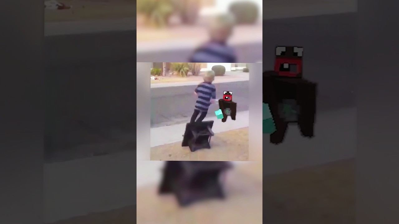 СТИВ КОШМАРИТ В РЕАЛЬНОСТИ! КАК СДЕЛАТЬ? ❤️ #shorts #funny #майнкрафт