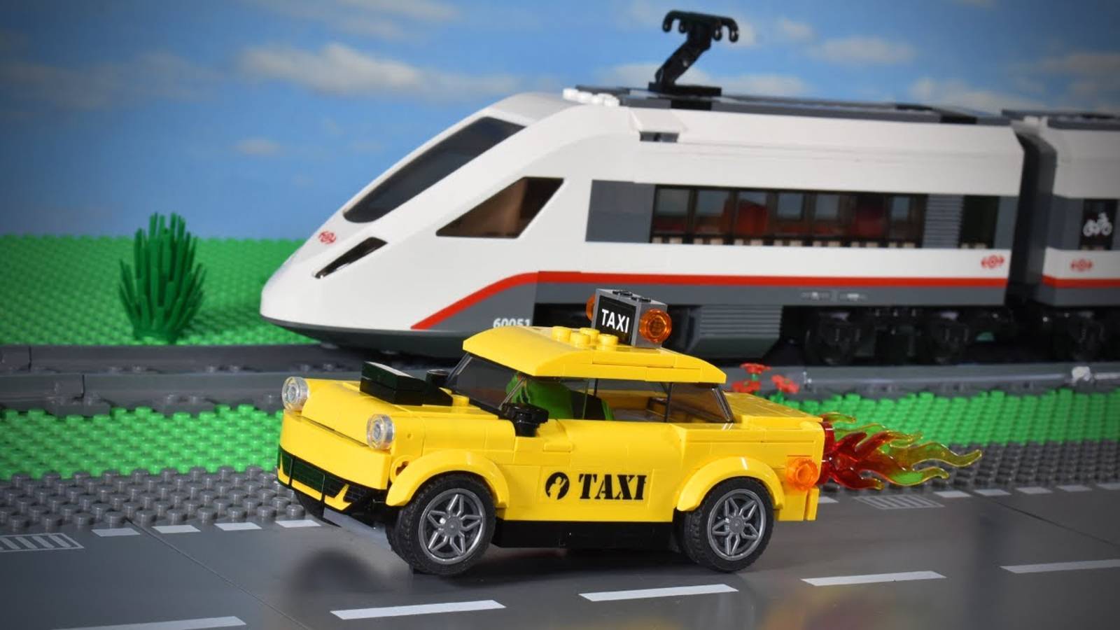 Безумное такси! LEGO Мультики