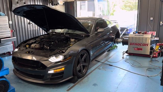 Edelbrock 2650 Supercharged Saleen GT S550 Mustang Lund Dyno Tune at Evolution Performance