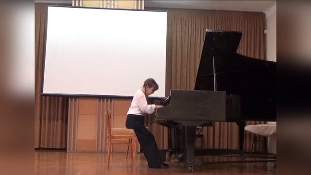 Г.Фрид "Весенняя песенка", исп. Васильева Анна, 3 класс, 9 лет, МБУДО "ДМШ №4" г. Кирова