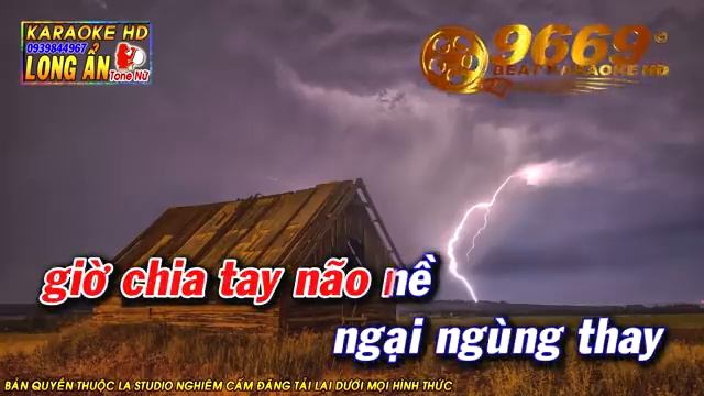 Karaoke Nhạc sống - Vườn Tao Ngộ  Tone NỮ
