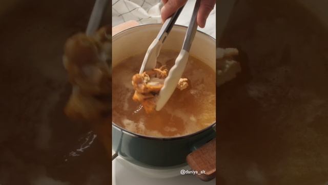 Гороховый суп с копченой курицей🍲