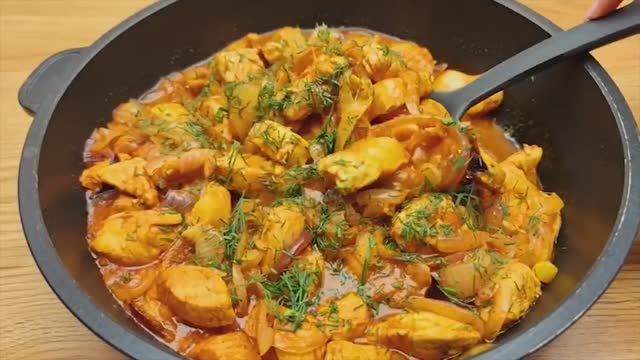 Если у ВАС есть куриное ФИЛЕ сделайте этот невероятно вкусный рецепт _ Ужин, вызывающий привыкание.