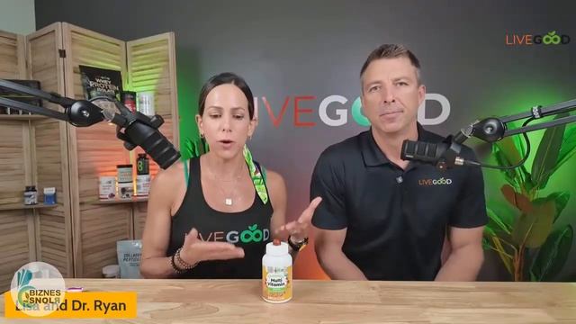 LiveGood - Детские мультивитамины - Нужны или вредны? Райян и  Лиза Гудкин