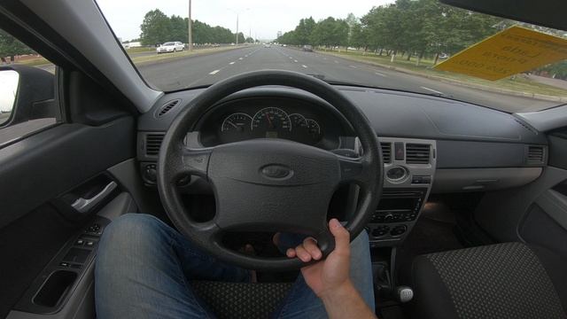 2012 LADA Priora 1.6L POV Test Drive