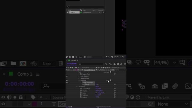 ТУТОРИАЛ ПО АФТЕР ЭФФЕКТС №1
