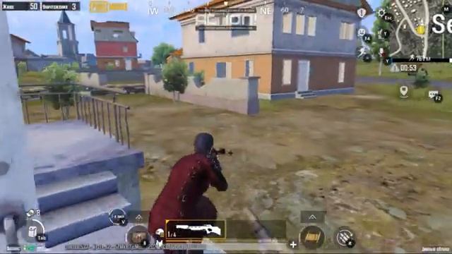 PUBG mobile челлендж арбалетом топ 1