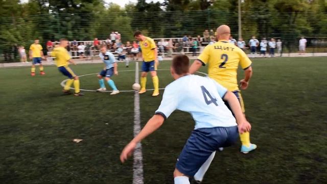 Щит - Чайка. 1 тайм (1). Чемпионат области по футзалу на открытых площадках