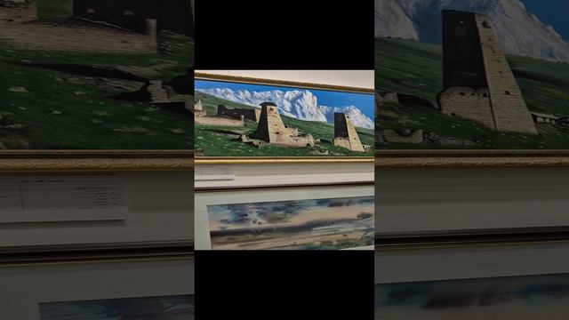 Российско-Иранская выставка живописи в Сириусе.