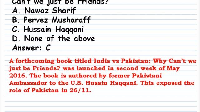 Current Affairs May 2016